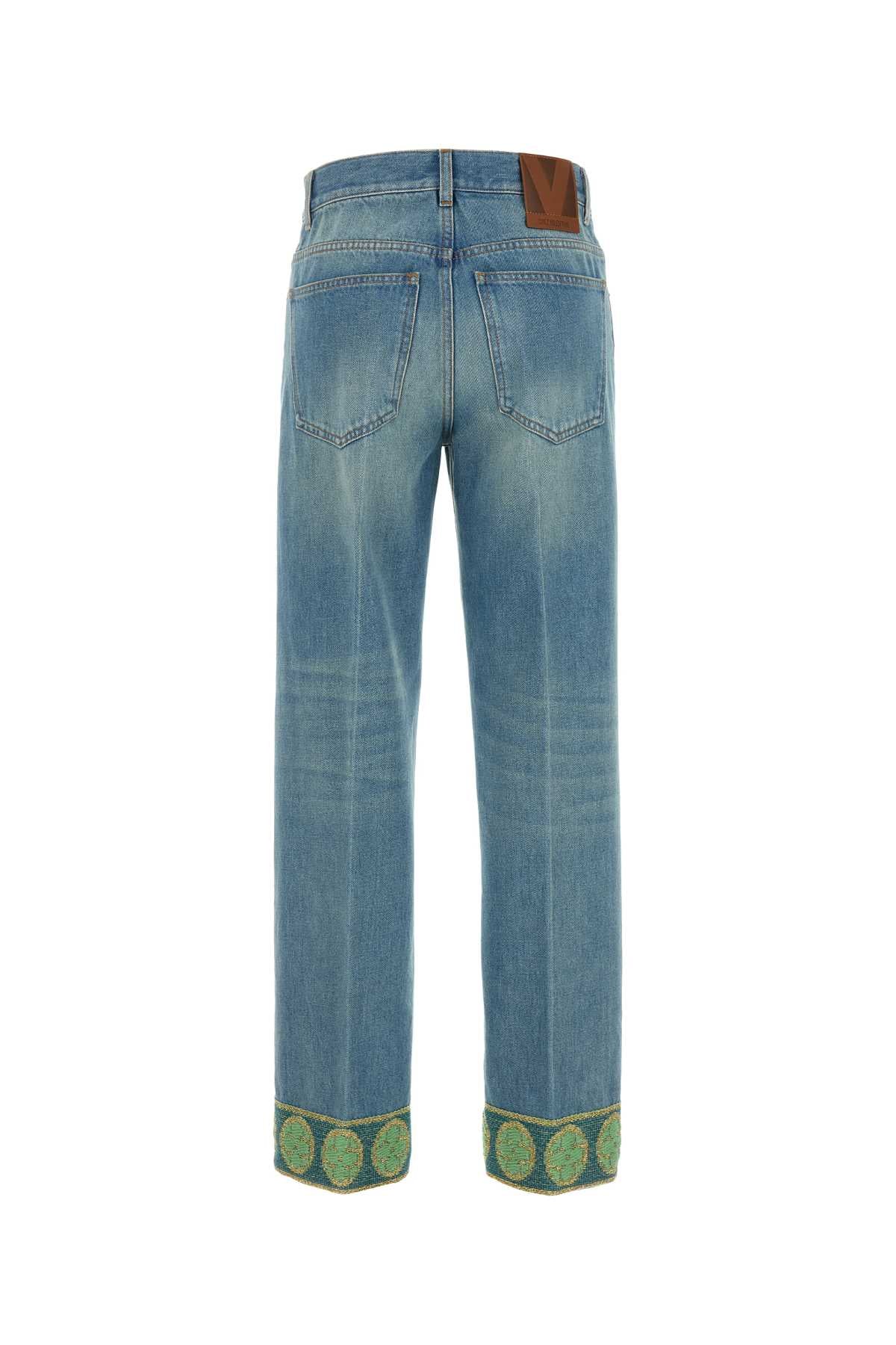 VALENTINO GARAVANI PANTALONE IN DENIM | SOLI For Women Exterior: 100% Cotton