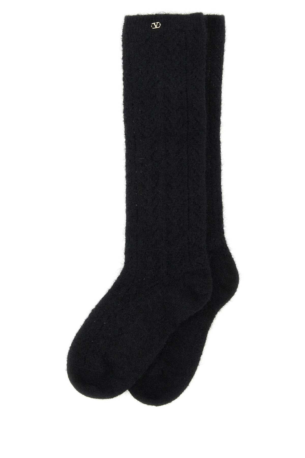VALENTINO GARAVANI CALZE | SOLID | MOHAIR For Women Exterior: 45% Mohair 38% Nylon 15% Wool 2% Elastane