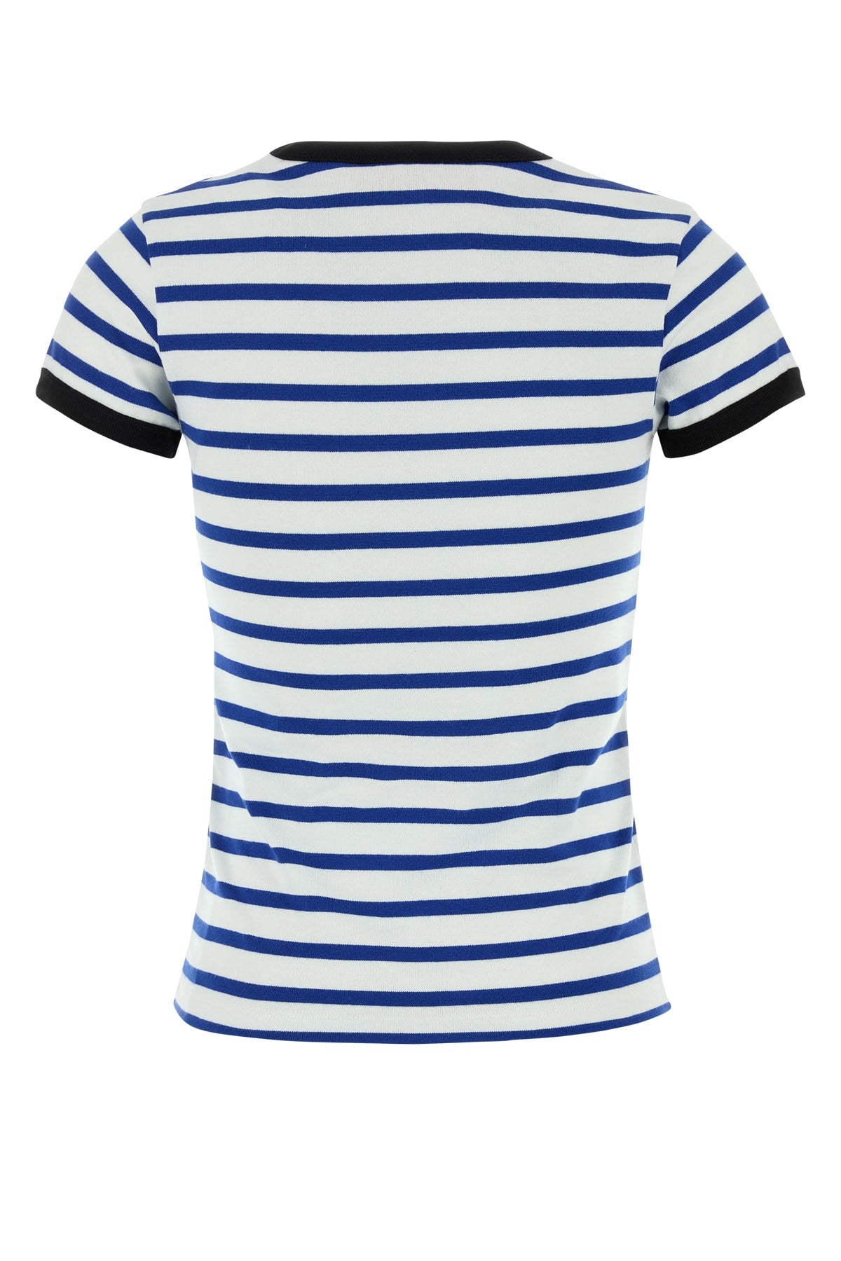 VALENTINO GARAVANI T-SHIRT | PATTERN | STRIP For Women Exterior: 100% Cotton