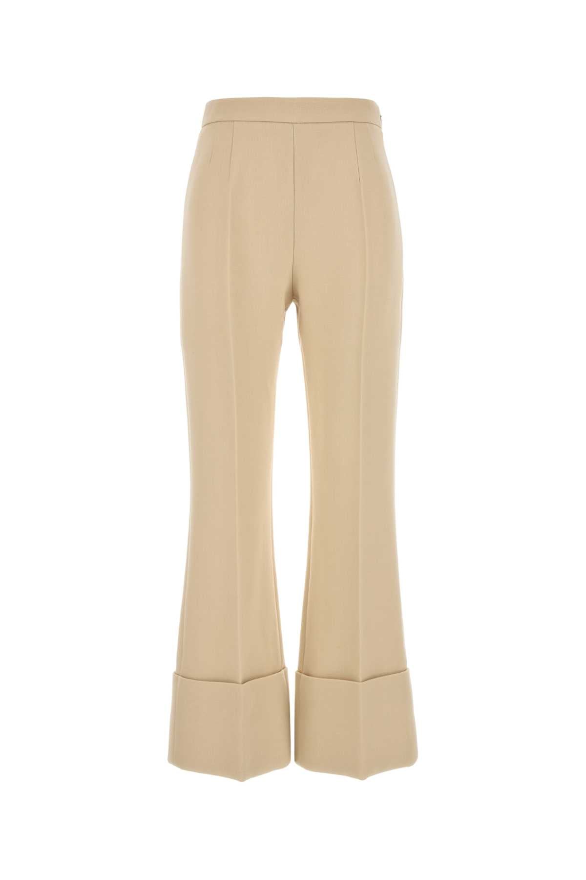 VALENTINO GARAVANI PANTALONE | SOLID | CREPE For Women Exterior: 100% Virgin wool