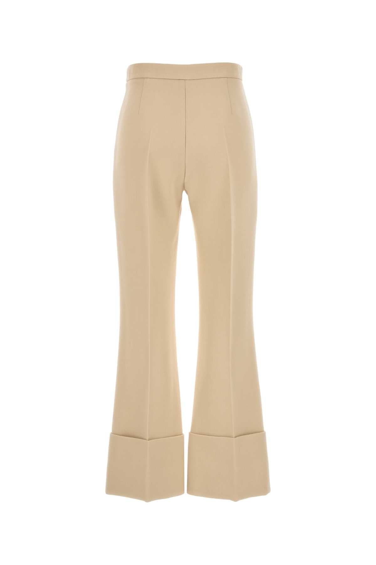 VALENTINO GARAVANI PANTALONE | SOLID | CREPE For Women Exterior: 100% Virgin wool