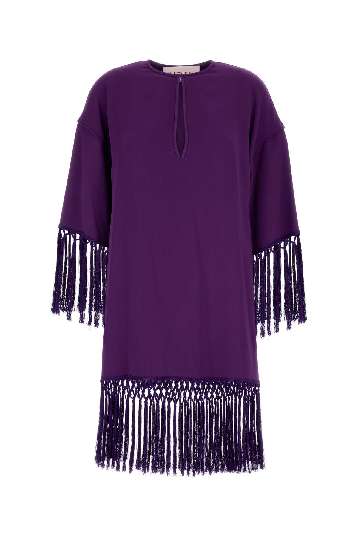VALENTINO GARAVANI DRESS | SOLID | CADY COUT For Women Exterior: 100% Silk