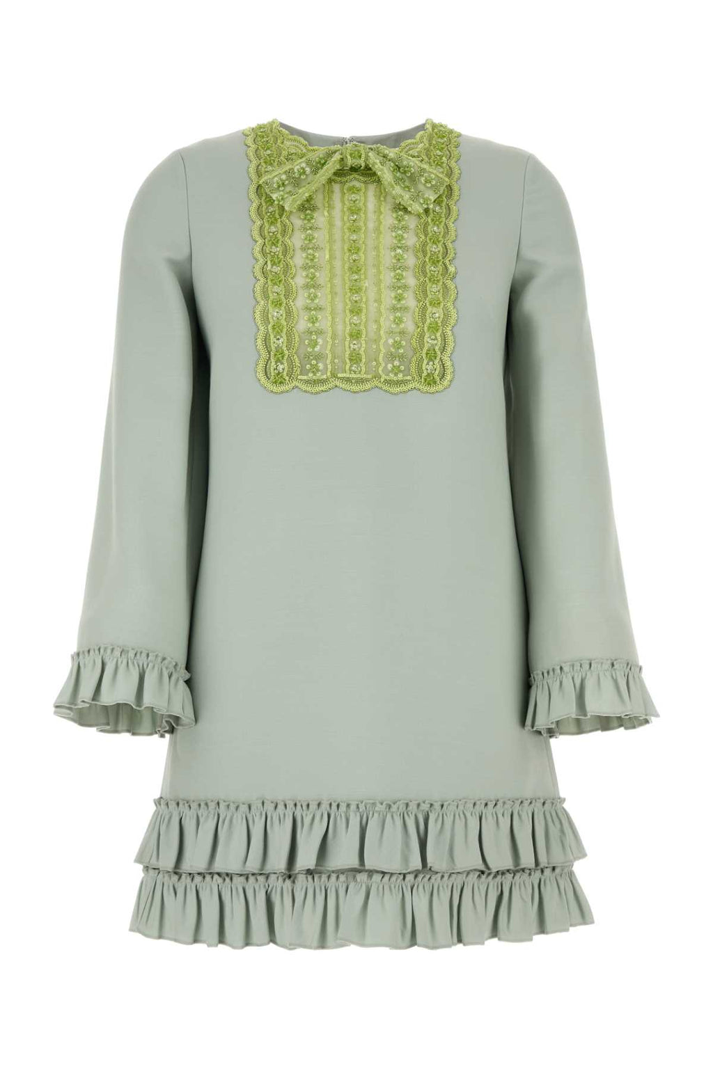 VALENTINO GARAVANI DRESS - EMBROIDERED | EMB For Women Exterior: 65% Virgin wool 35% Silk Lining: 100% Silk