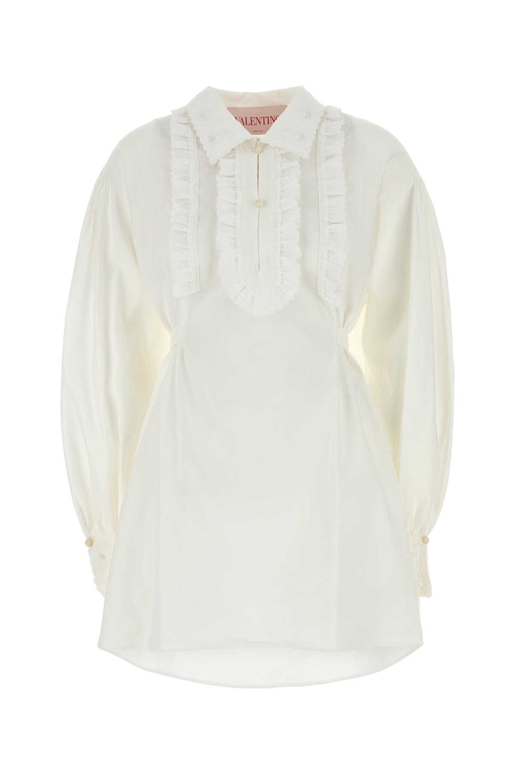 VALENTINO GARAVANI DRESS - EMBROIDERED | EMB For Women Exterior: 55% Cotton 43% Linen 2% Silk