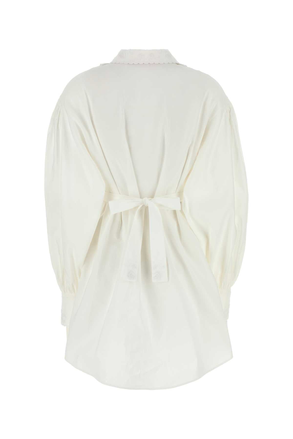 VALENTINO GARAVANI DRESS - EMBROIDERED | EMB For Women Exterior: 55% Cotton 43% Linen 2% Silk