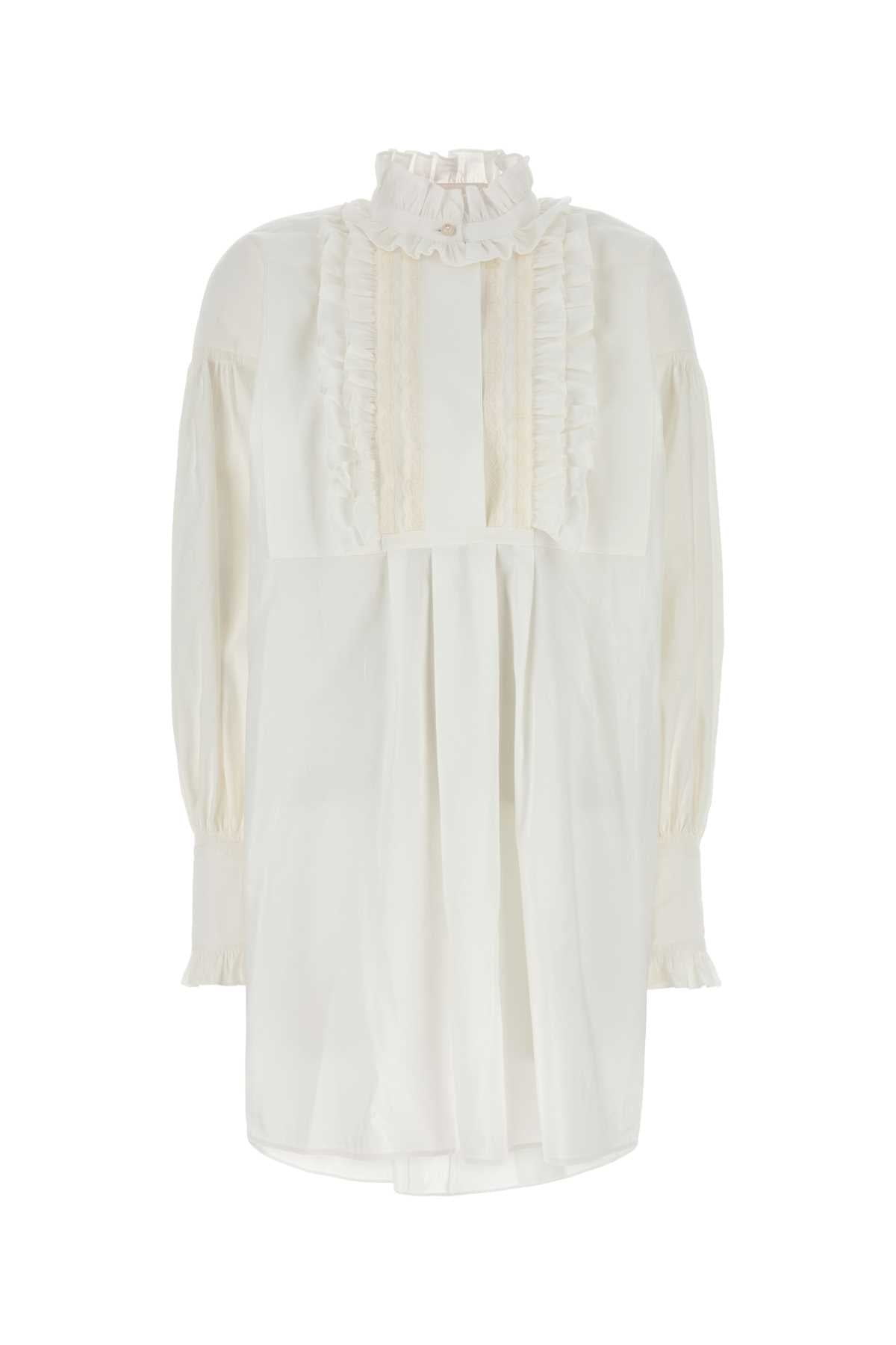VALENTINO GARAVANI DRESS | SOLID | COTONE-LI For Women Exterior: 53% Cotton 43% Linen 2% Silk