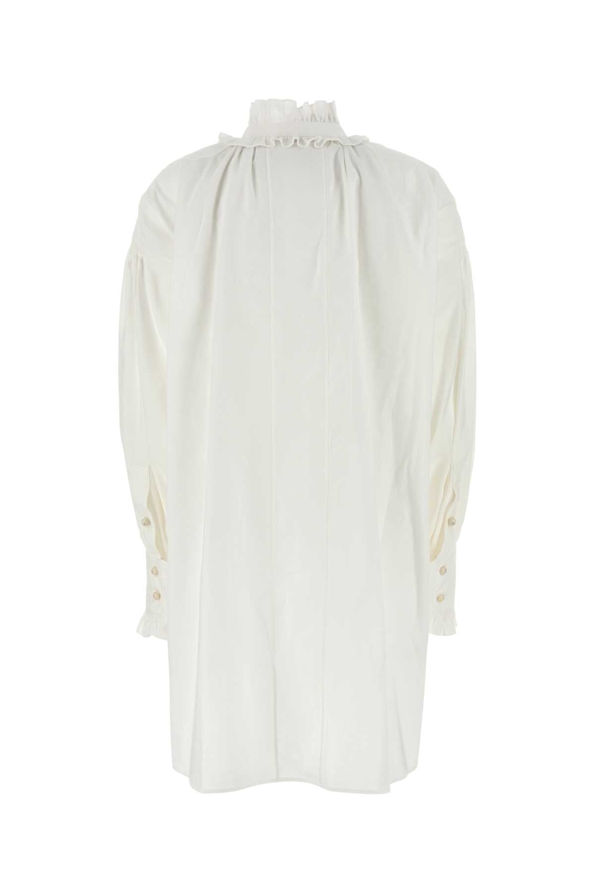 VALENTINO GARAVANI DRESS | SOLID | COTONE-LI For Women Exterior: 53% Cotton 43% Linen 2% Silk