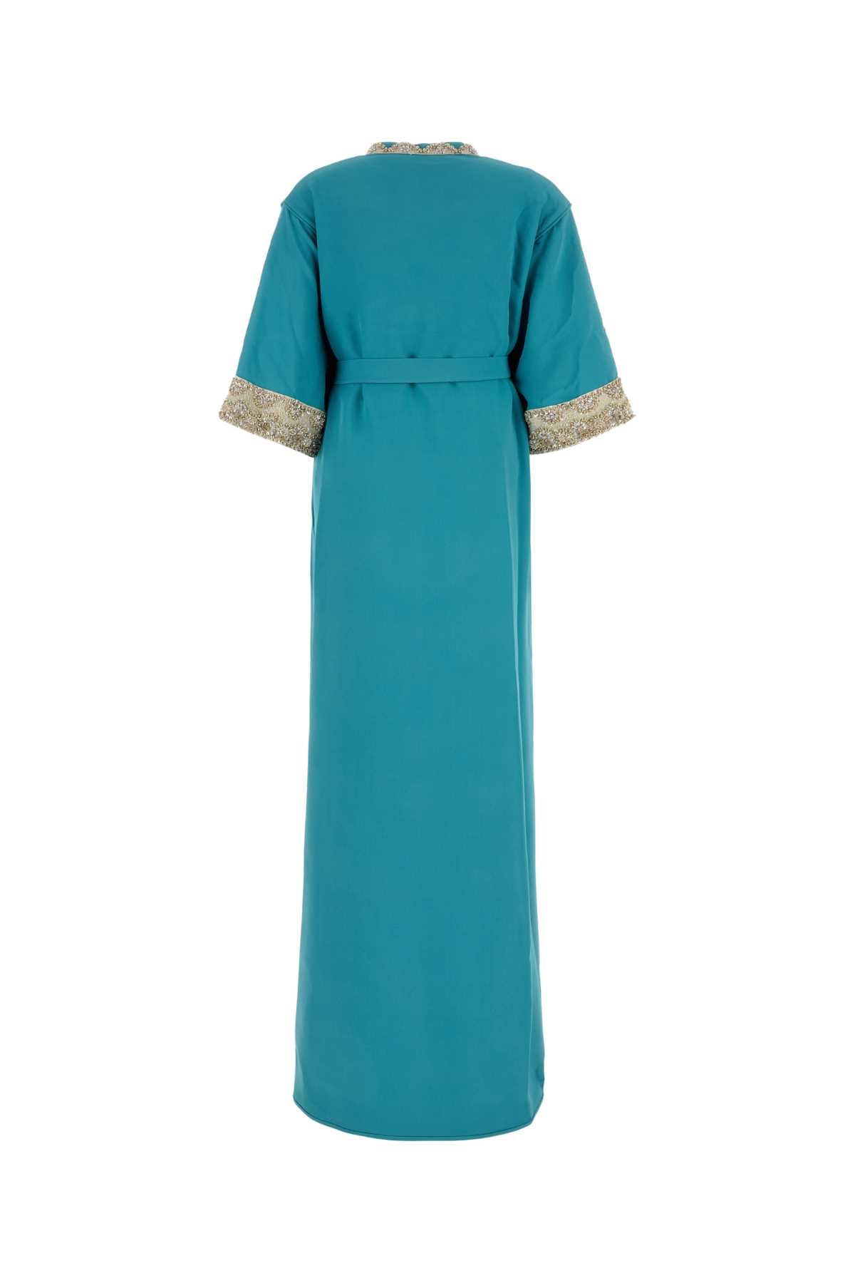 VALENTINO GARAVANI GOWN - EMBROIDERED | EMBR For Women Exterior: 100% Silk
