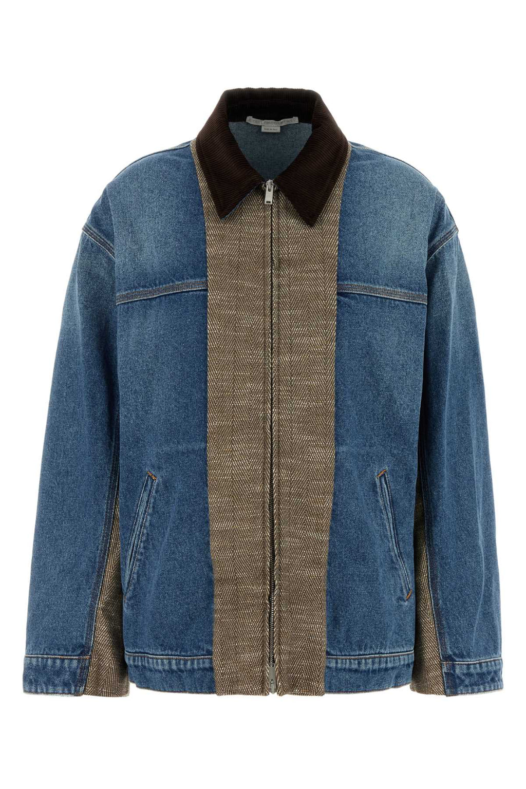 STELLA McCARTNEY TWEED AND DENIM JACKET