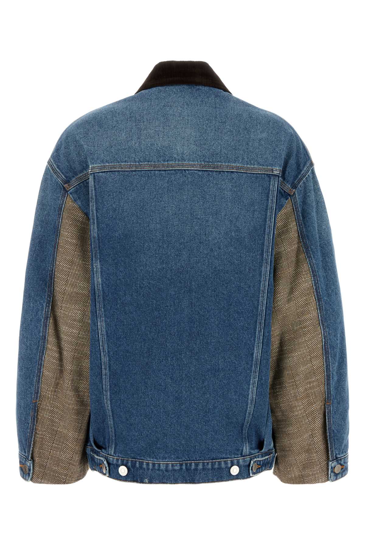 STELLA McCARTNEY TWEED AND DENIM JACKET