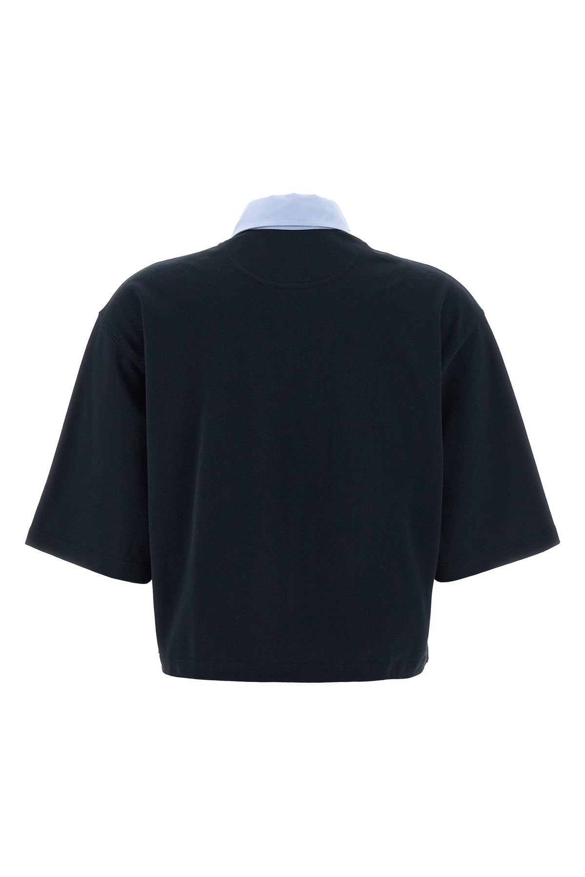 stella mccartney Cropped piquet polo