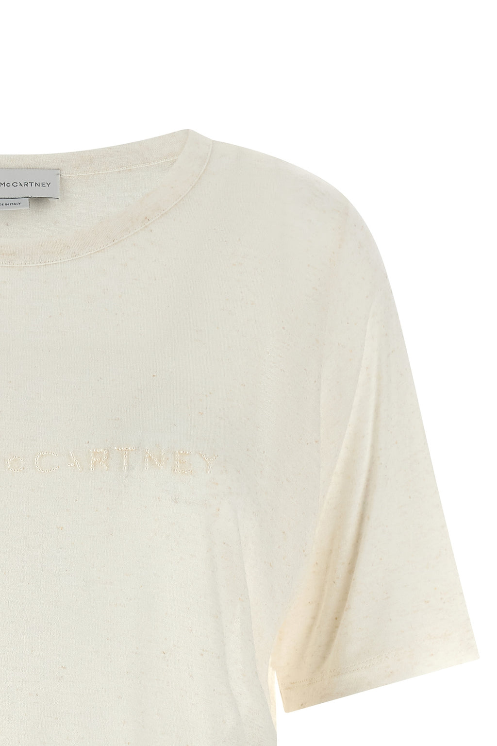 stella mccartney Beads embroidery t-shirt