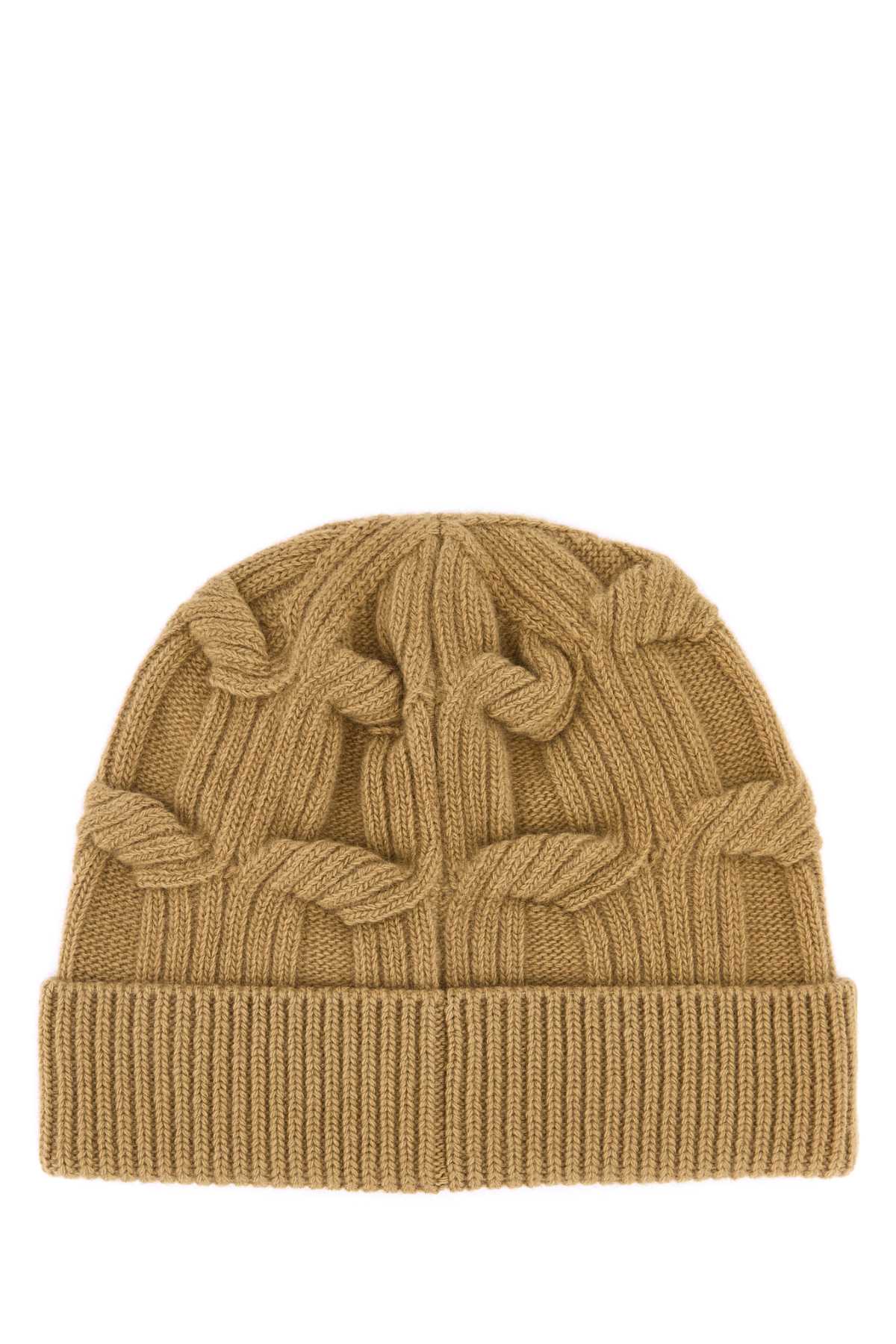 STELLA MCCARTNEY Chain Beanie For Women Exterior: 100% Wool