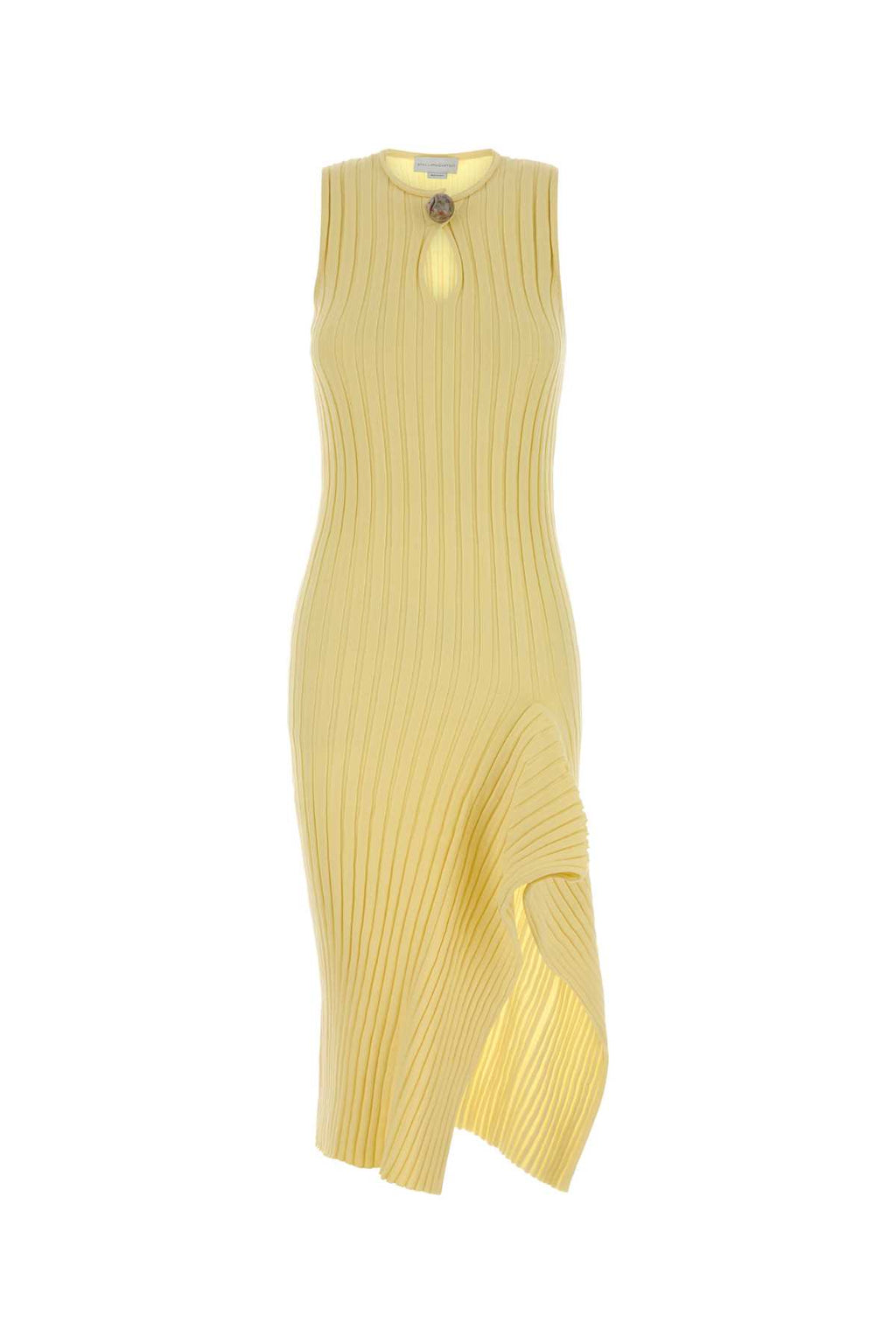STELLA MCCARTNEY Cotton Ribbed Dress For Women Exterior: 100% Cotton