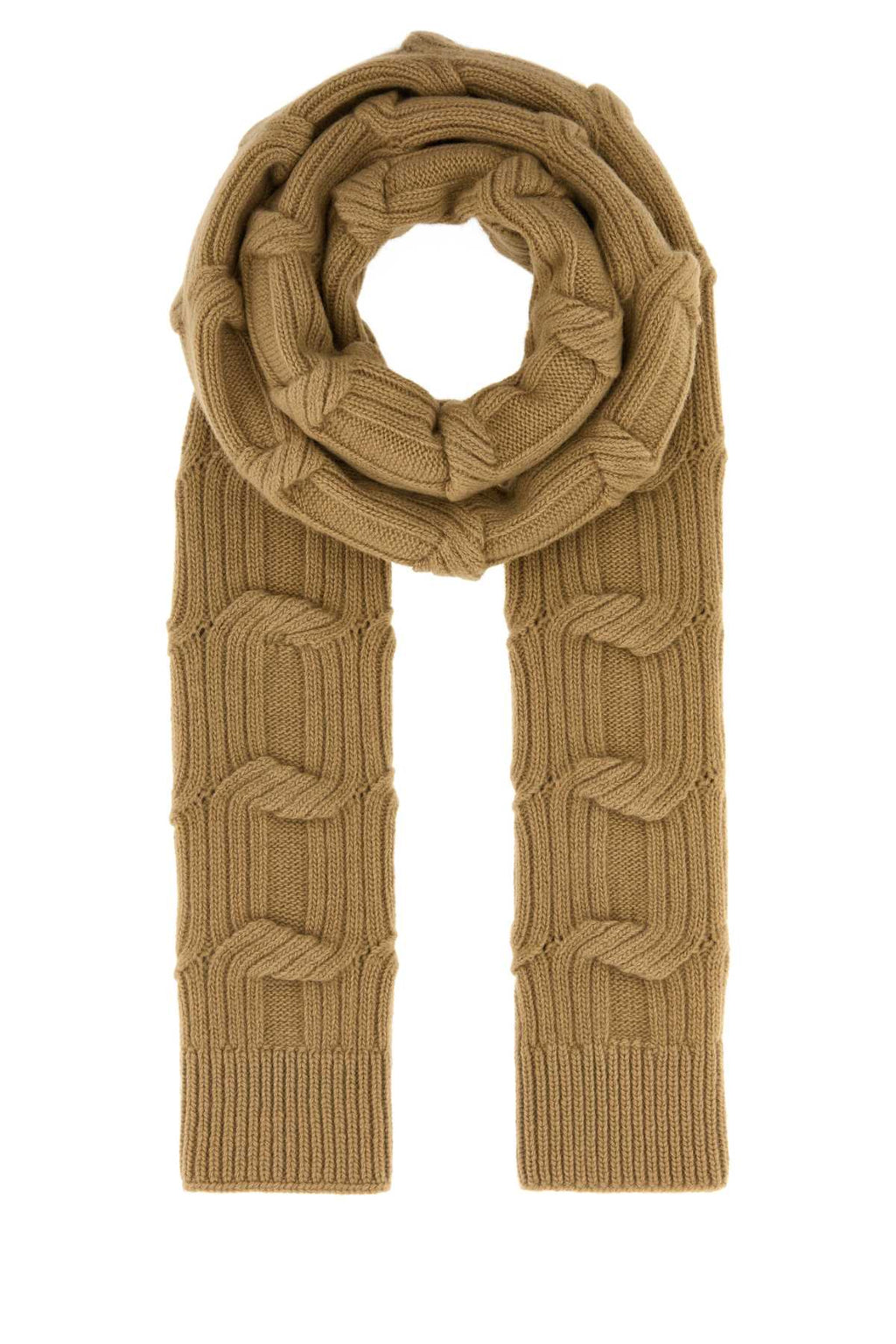STELLA MCCARTNEY Chain Thinner Scarf For Women Exterior: 100% Wool