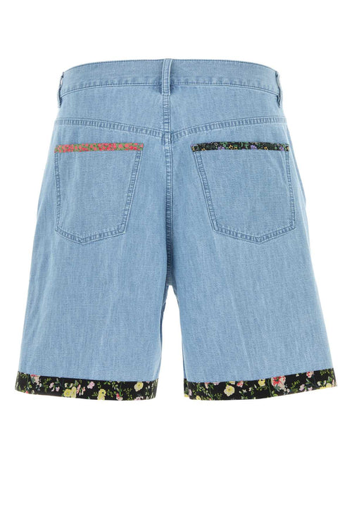 VALENTINO GARAVANI BERMUDA IN DENIM | DENIM For Men Exterior: 100% Cotton