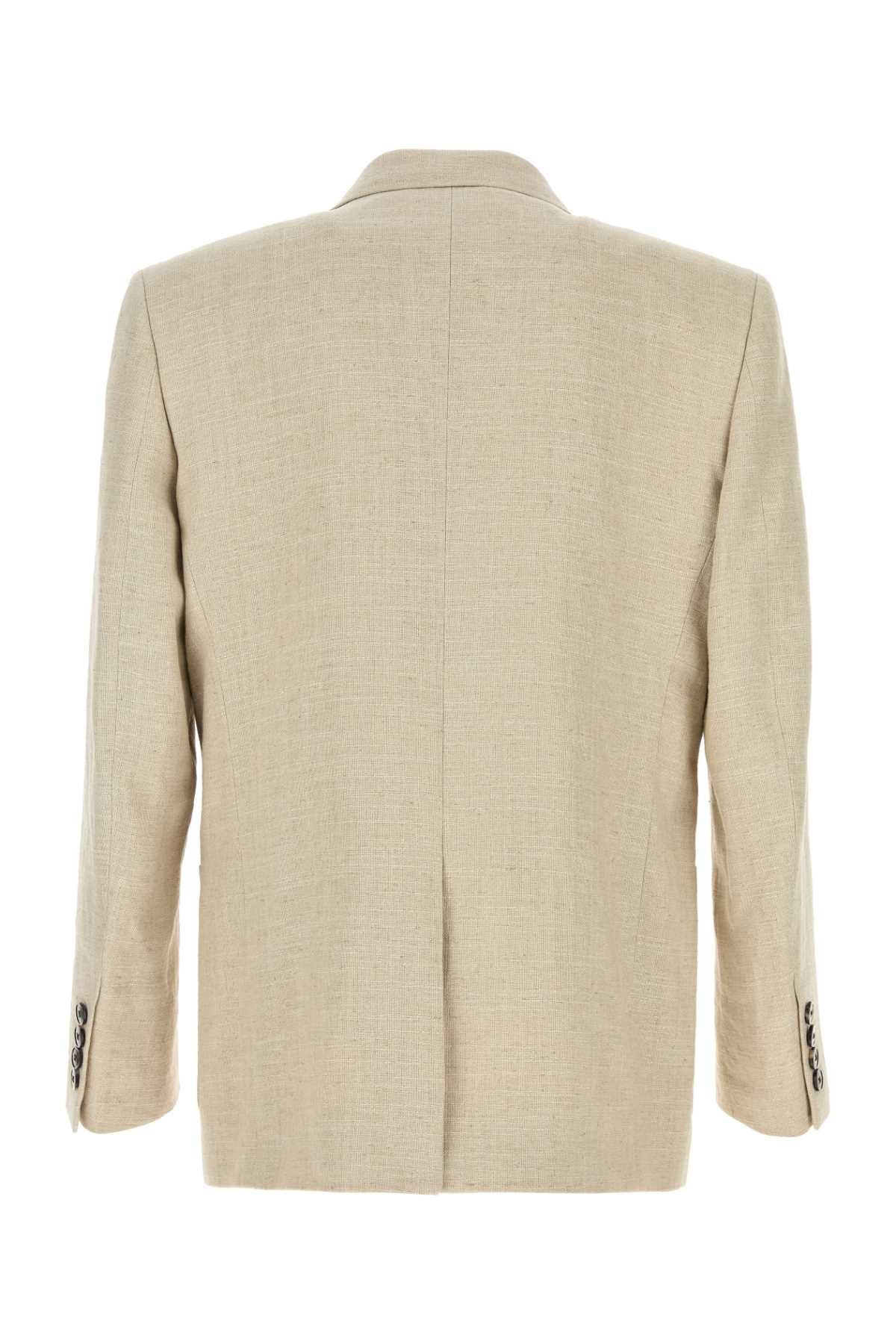 VALENTINO GARAVANI GIACCA D\PETTO For Men Exterior: 85% Linen 15% Viscose Lining: 91% Cotton 9% Linen