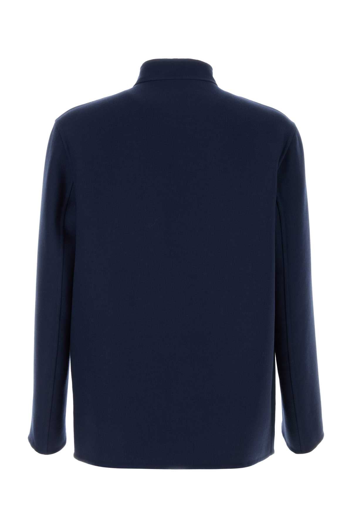 VALENTINO GARAVANI CABAN For Men Exterior: 99% Virgin wool 1% Silk