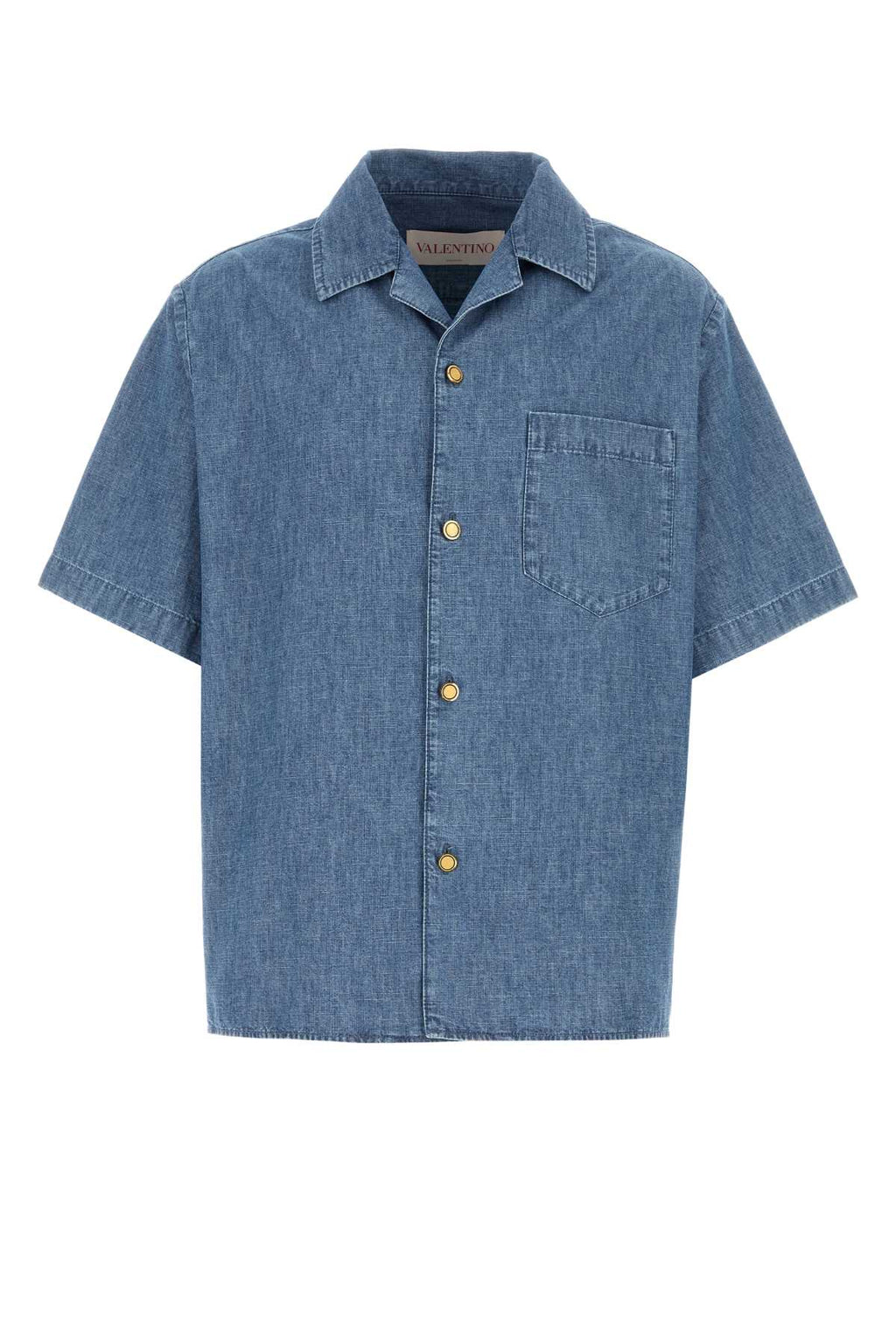 VALENTINO GARAVANI CAMICIA IN DENIM | DENIM For Men Exterior: 100% Cotton