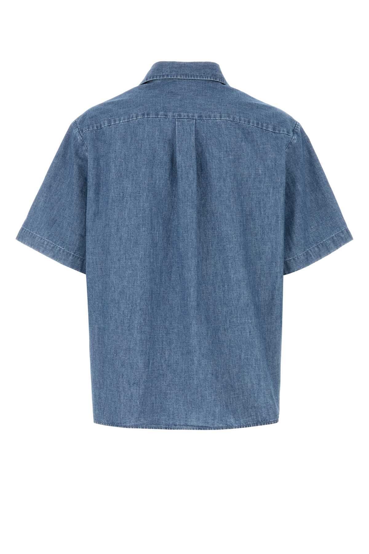 VALENTINO GARAVANI CAMICIA IN DENIM | DENIM For Men Exterior: 100% Cotton