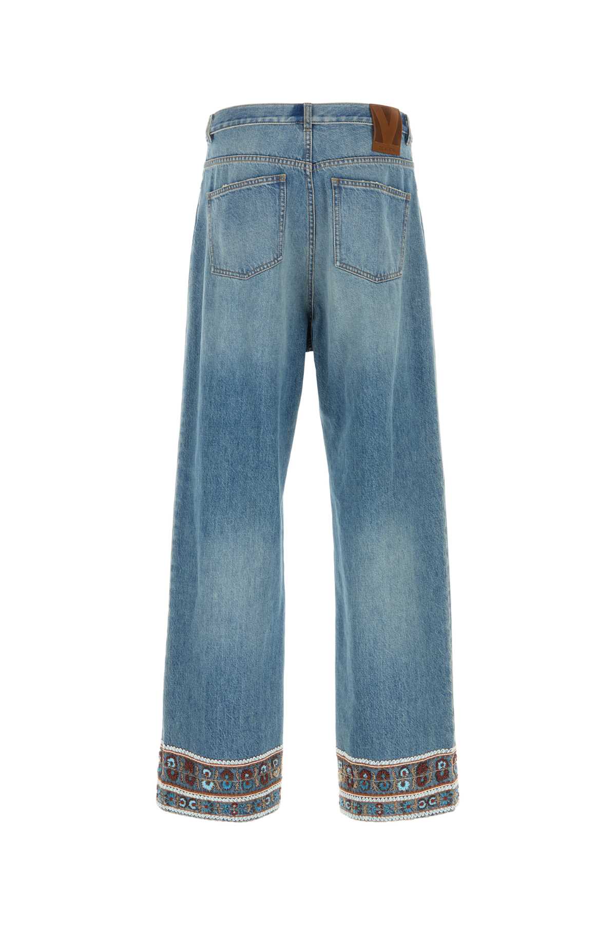 VALENTINO GARAVANI PANTALONE IN DENIM For Men Exterior: 100% Cotton