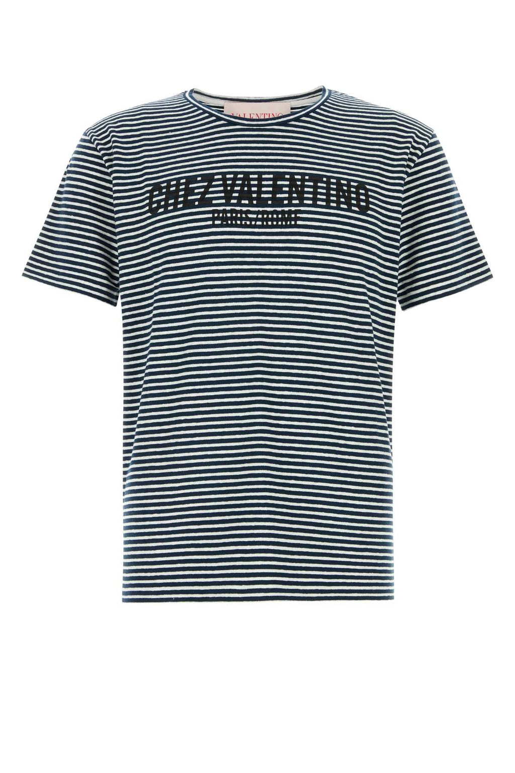 VALENTINO GARAVANI T-SHIRT For Men Exterior: 64% Linen 34% Cotton 3% Elastane