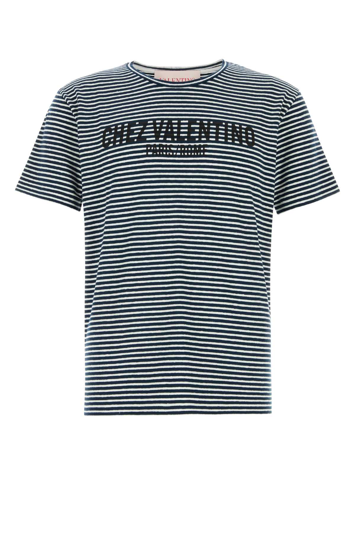 VALENTINO GARAVANI T-SHIRT For Men Exterior: 64% Linen 34% Cotton 3% Elastane