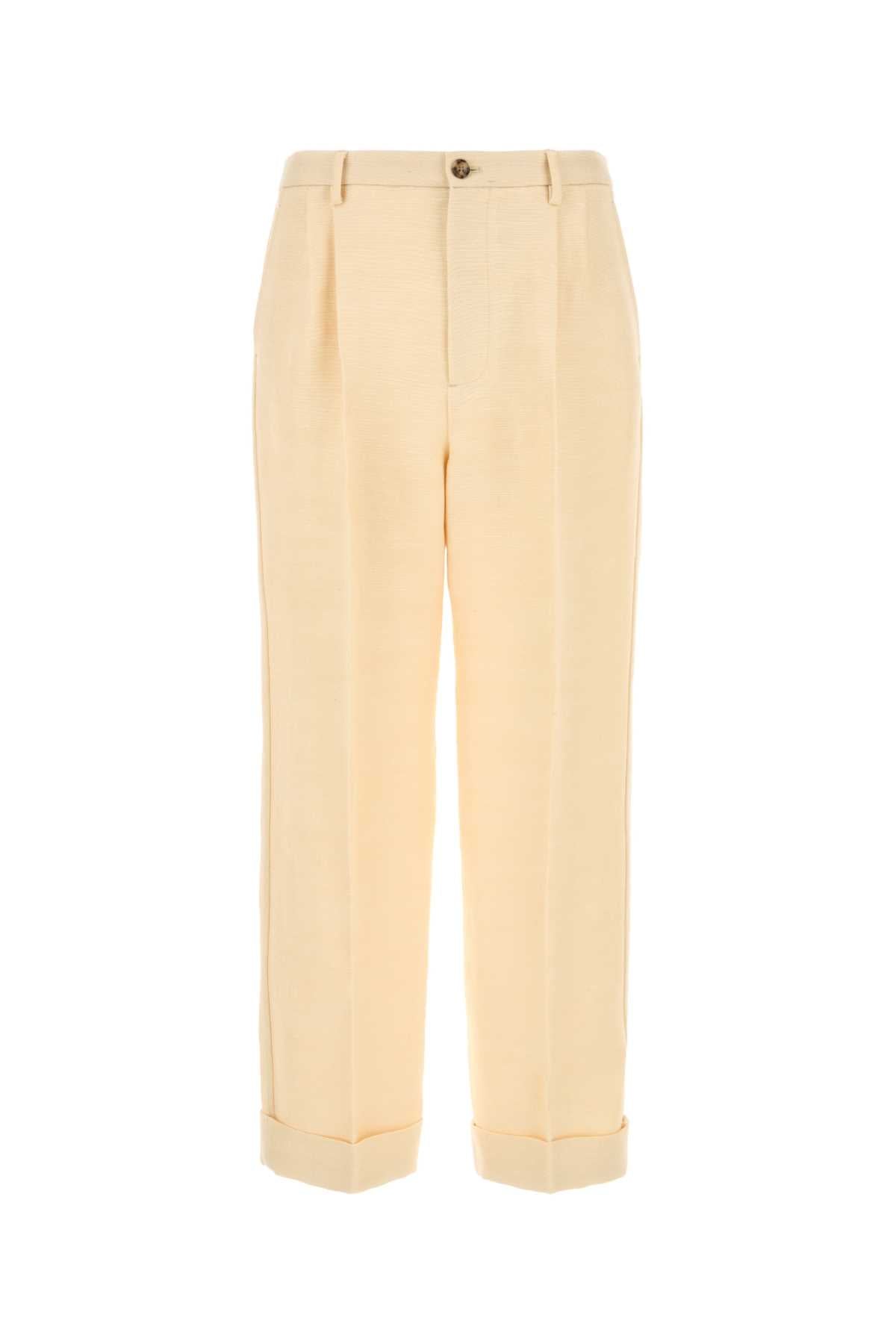 VALENTINO GARAVANI PANTALONE For Men Exterior: 49% Jute 29% Viscose 22% Silk