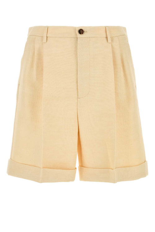 VALENTINO GARAVANI BERMUDA | FORMALWEAR | SI For Men Exterior: 49% Jute 29% Viscose 22% Silk