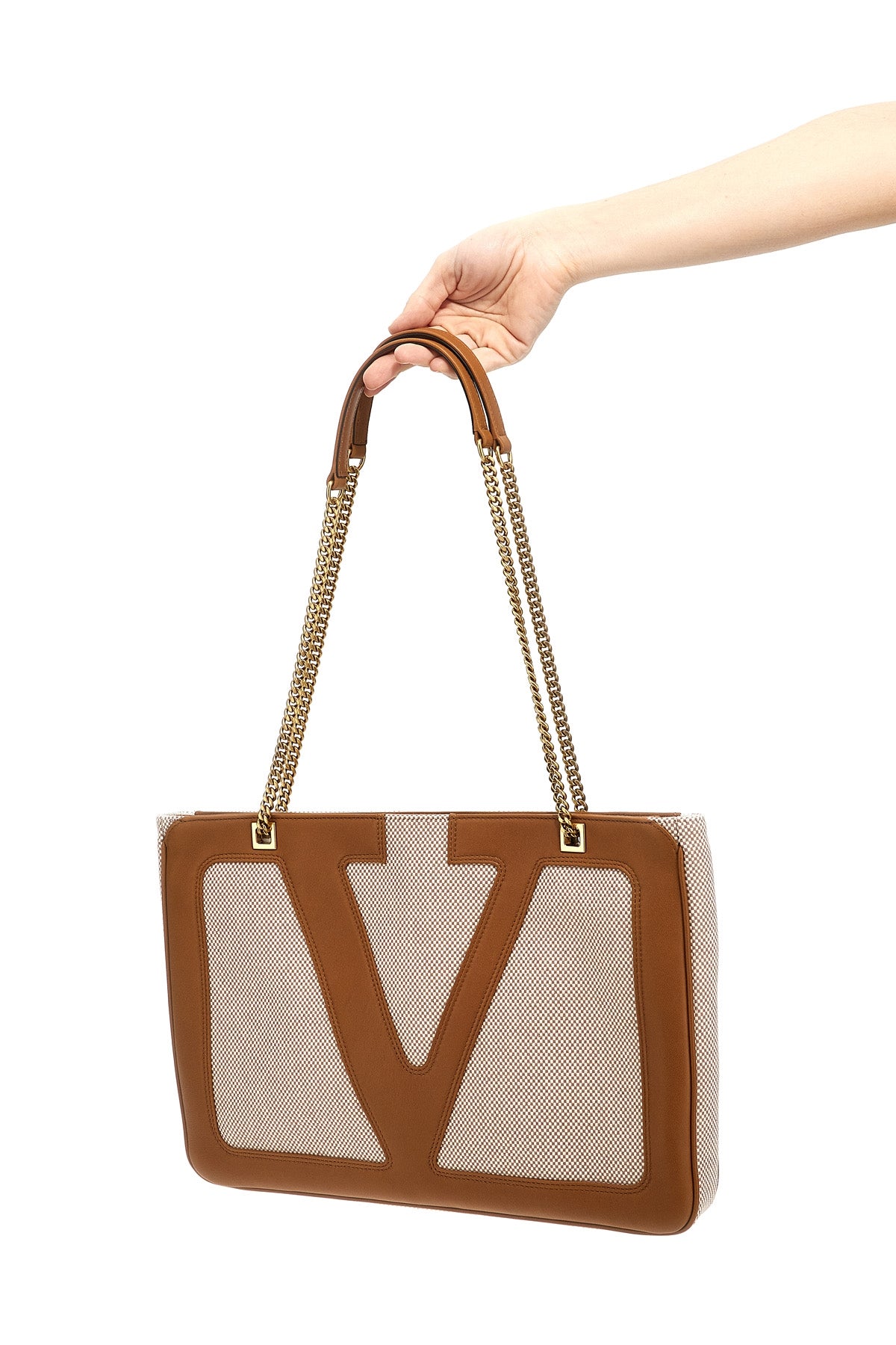 VALENTINO GARAVANI Valentino Garavani 'Viva Superstar' midi shopping bag For Women 100% cotton