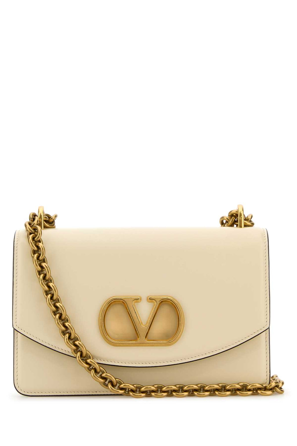 VALENTINO GARAVANI SMALL SHOULDER BAG | VAIN For Women Exterior: 100% Leather Lining: 100% Leather Finishing: Antiqued golden metal