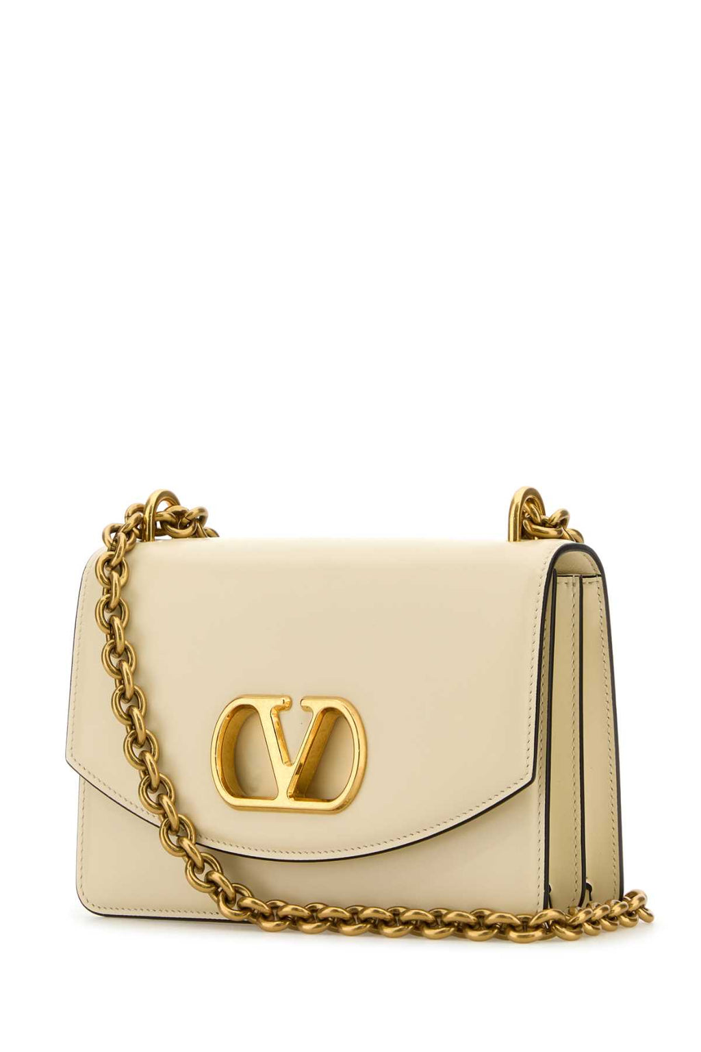 VALENTINO GARAVANI SMALL SHOULDER BAG | VAIN For Women Exterior: 100% Leather Lining: 100% Leather Finishing: Antiqued golden metal