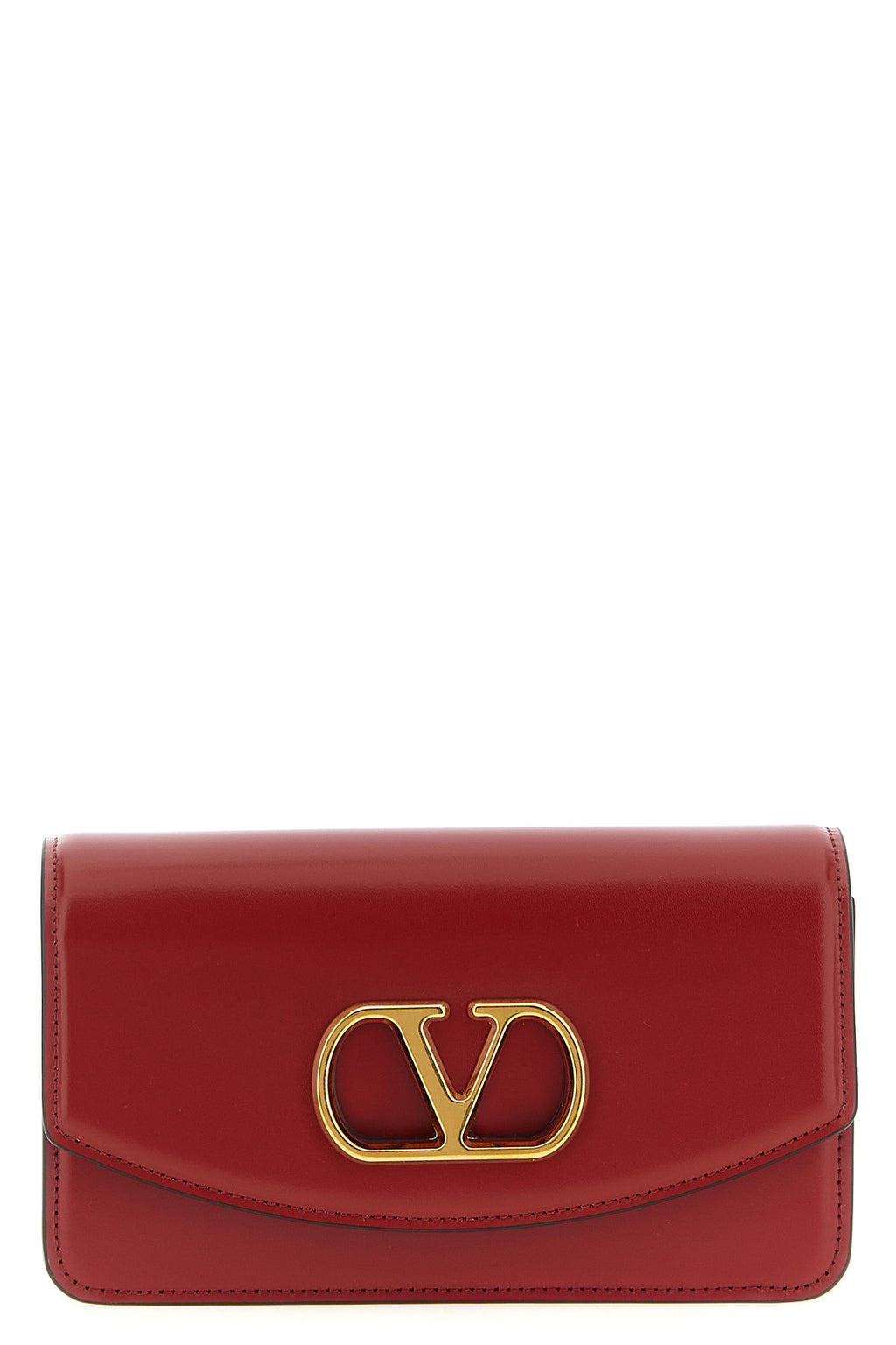 VALENTINO GARAVANI Valentino Garavani 'Vain' clutch bag For Women 100% calfskin leather (Bos Taurus)