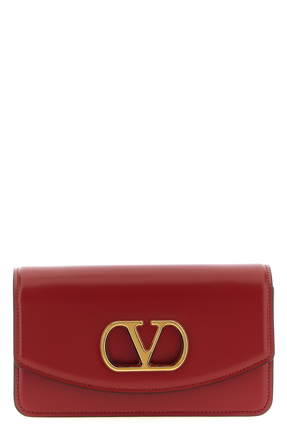 VALENTINO GARAVANI Valentino Garavani 'Vain' clutch bag For Women 100% calfskin leather (Bos Taurus)