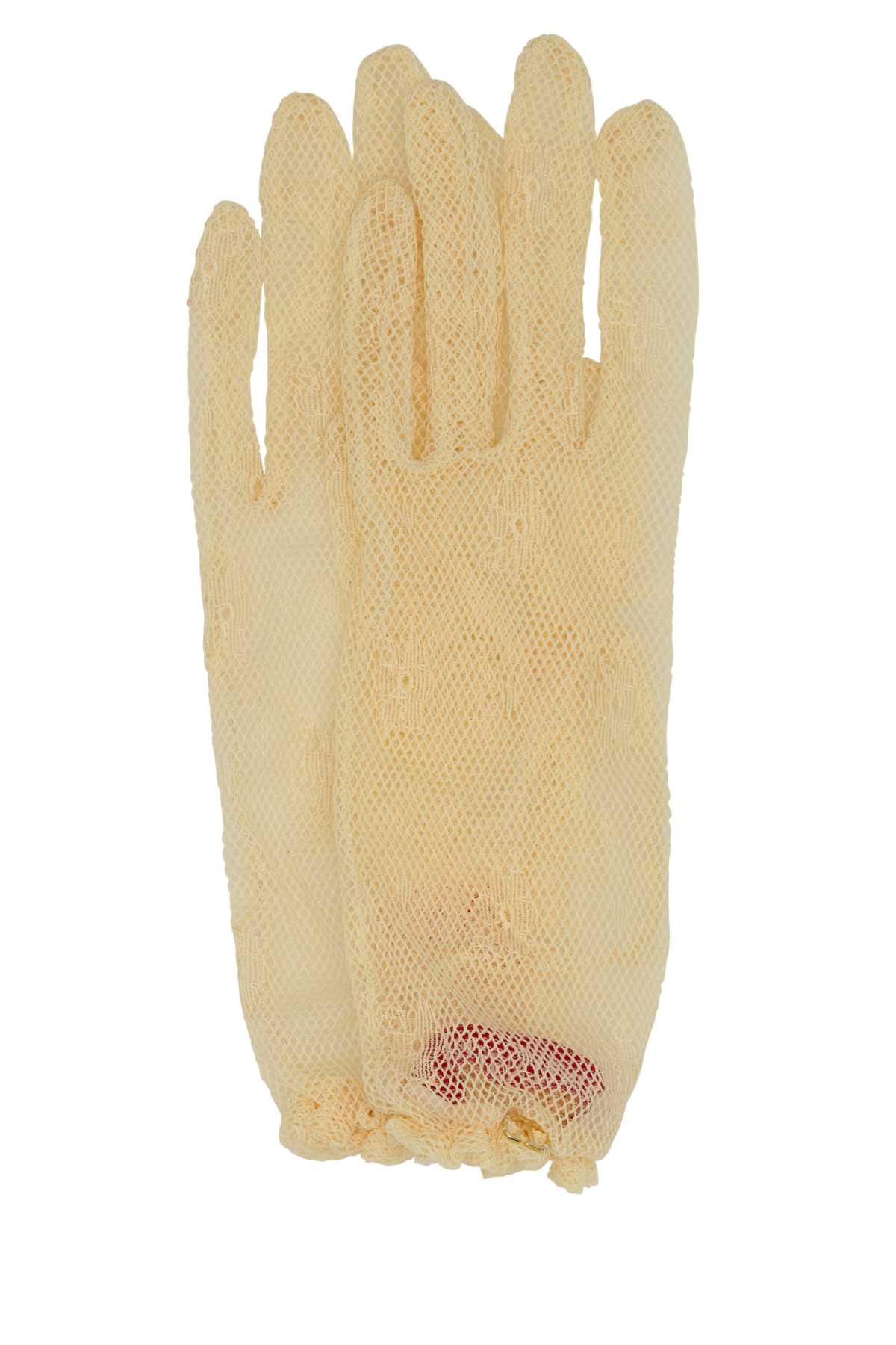 VALENTINO GARAVANI GLOVES 14,5CM CON ROUCHES For Women Exterior: 87% Nylon 13% Viscose