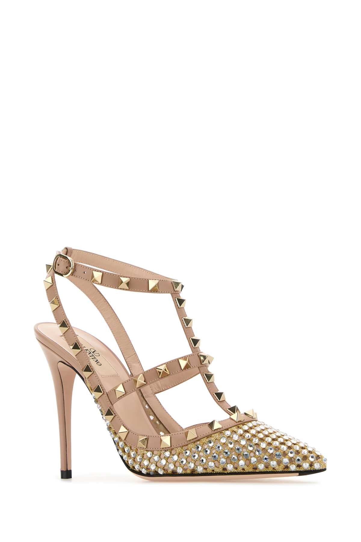 VALENTINO GARAVANI VGD SHOES For Women Exterior: 100% Fabric Interior: 100% Leather Sole: Leather