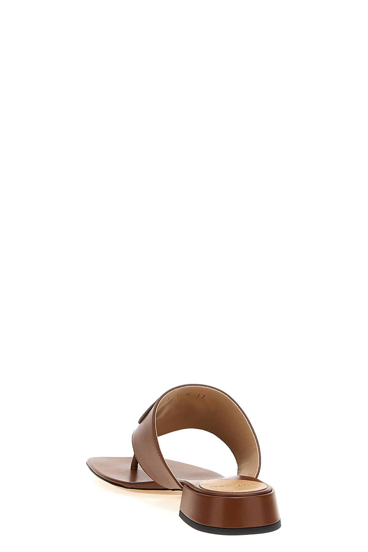 VALENTINO GARAVANI Valentino Garavani VLogo Signature Sandals For Women 100% calfskin leather (Bos Taurus)
