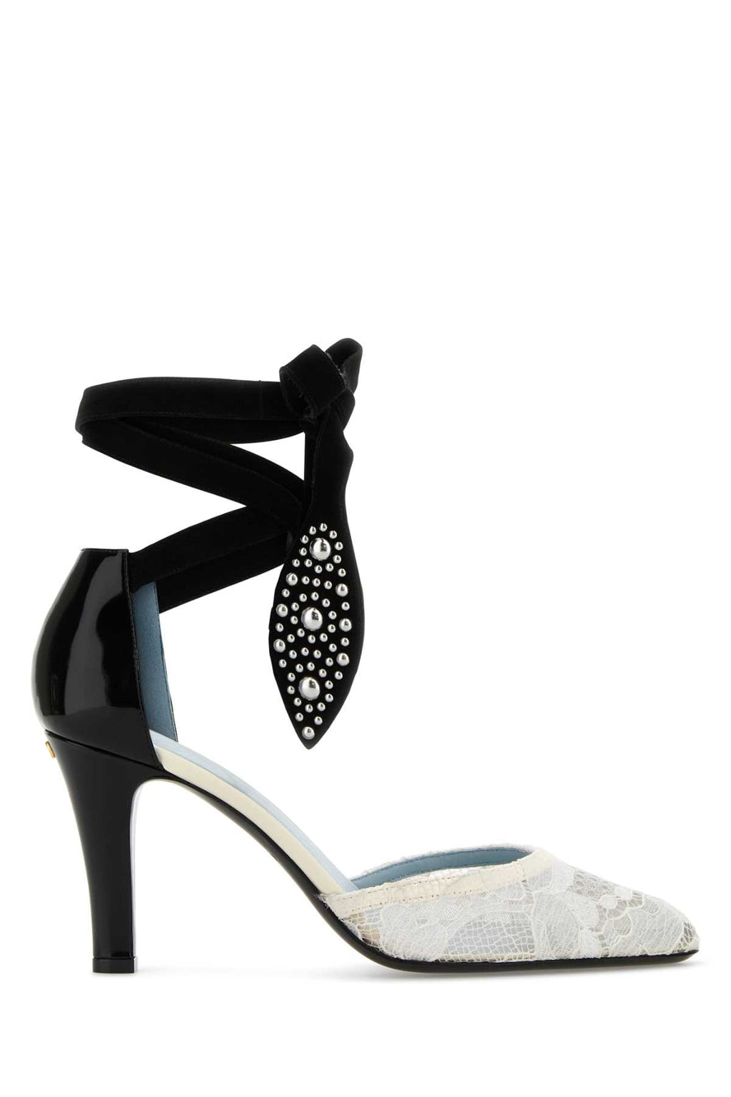 VALENTINO GARAVANI ANKLE STRAP | VG FOLIEFOL For Women Exterior: 100% Fabric 100% Leather Interior: 100% Leather Sole: Leather