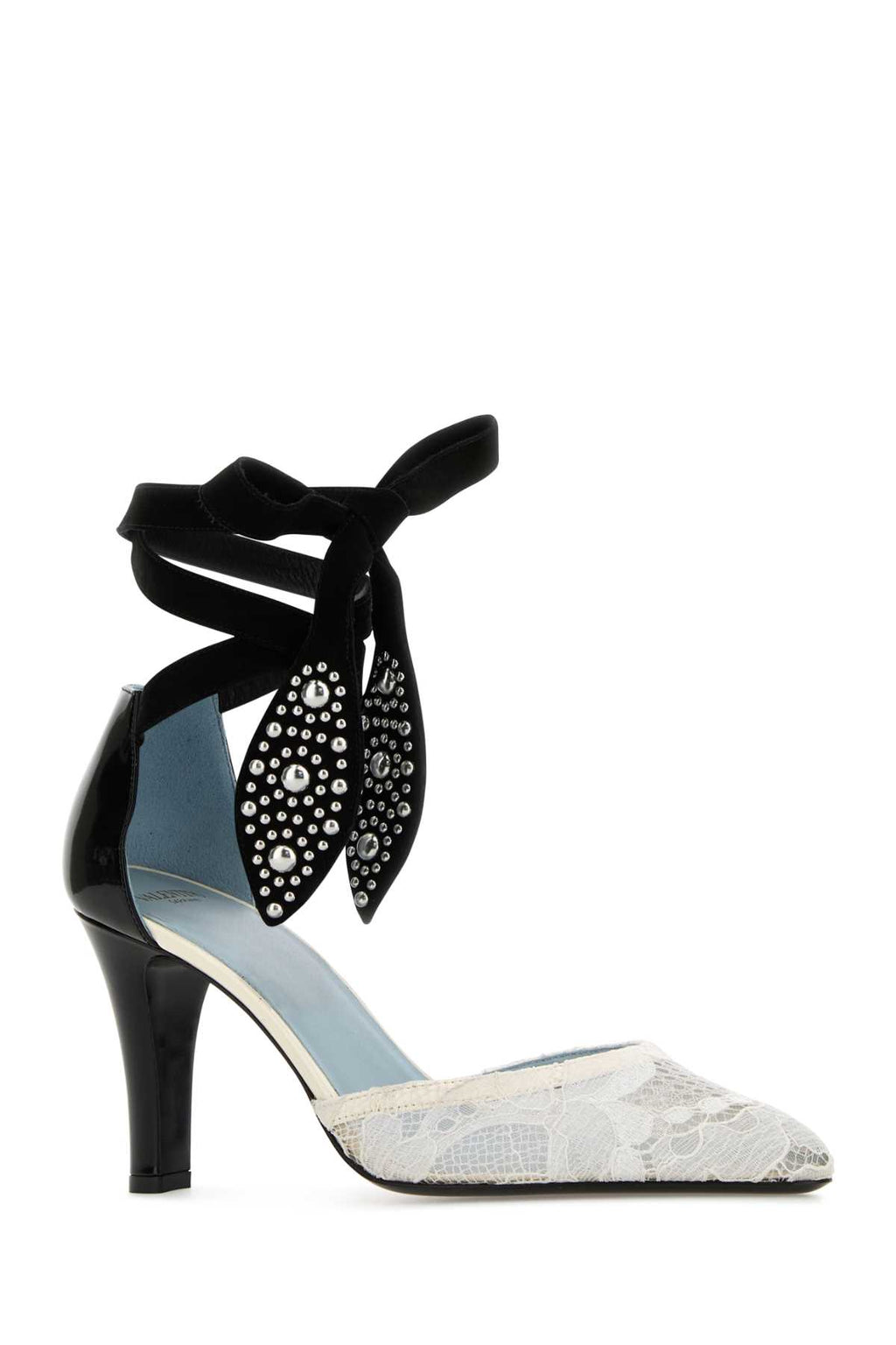 VALENTINO GARAVANI ANKLE STRAP | VG FOLIEFOL For Women Exterior: 100% Fabric 100% Leather Interior: 100% Leather Sole: Leather