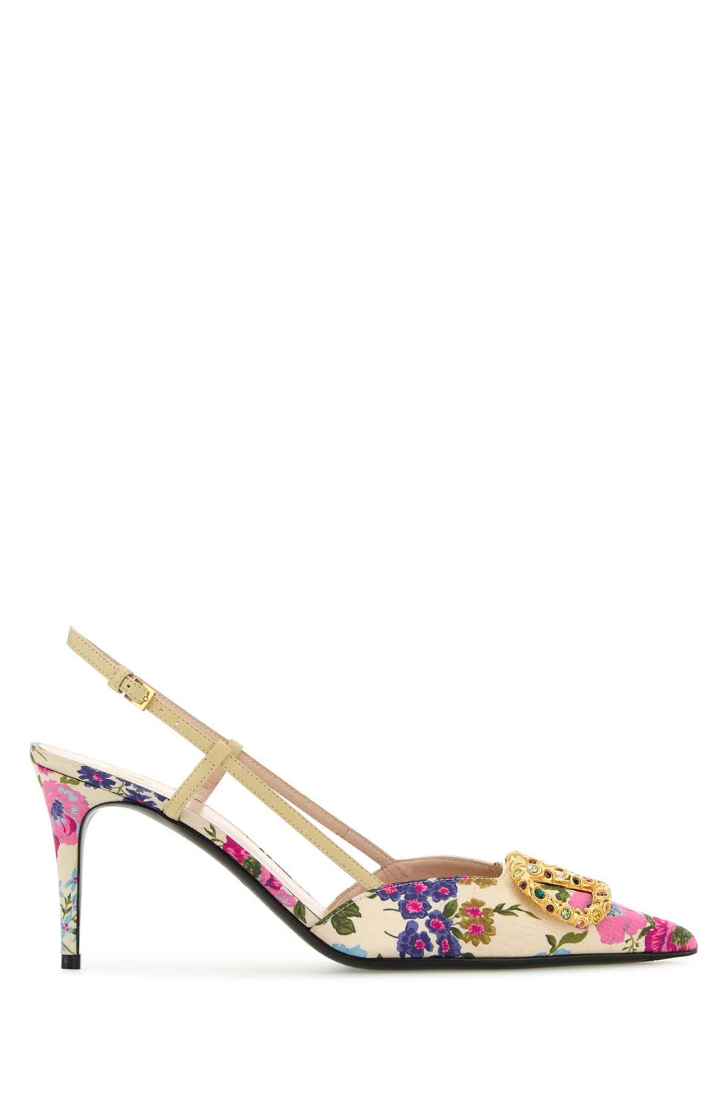 VALENTINO GARAVANI SLING BACK | VLOGO SIGNAT For Women Exterior: 100% Fabric Interior: 100% Leather Sole: Leather