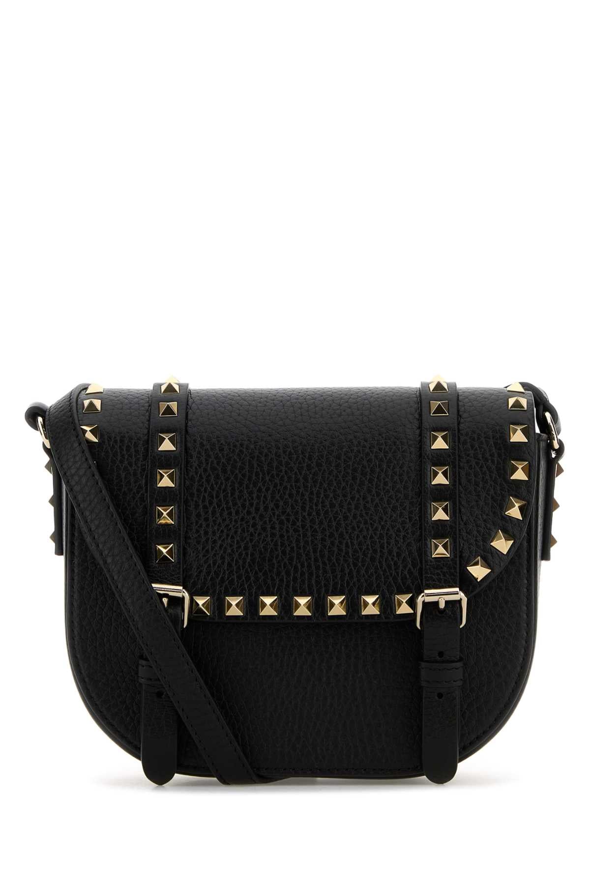 VALENTINO GARAVANI SMALL MESSENGER | ROCKSTU For Women Exterior: 100% Calf Finishing: Platinum