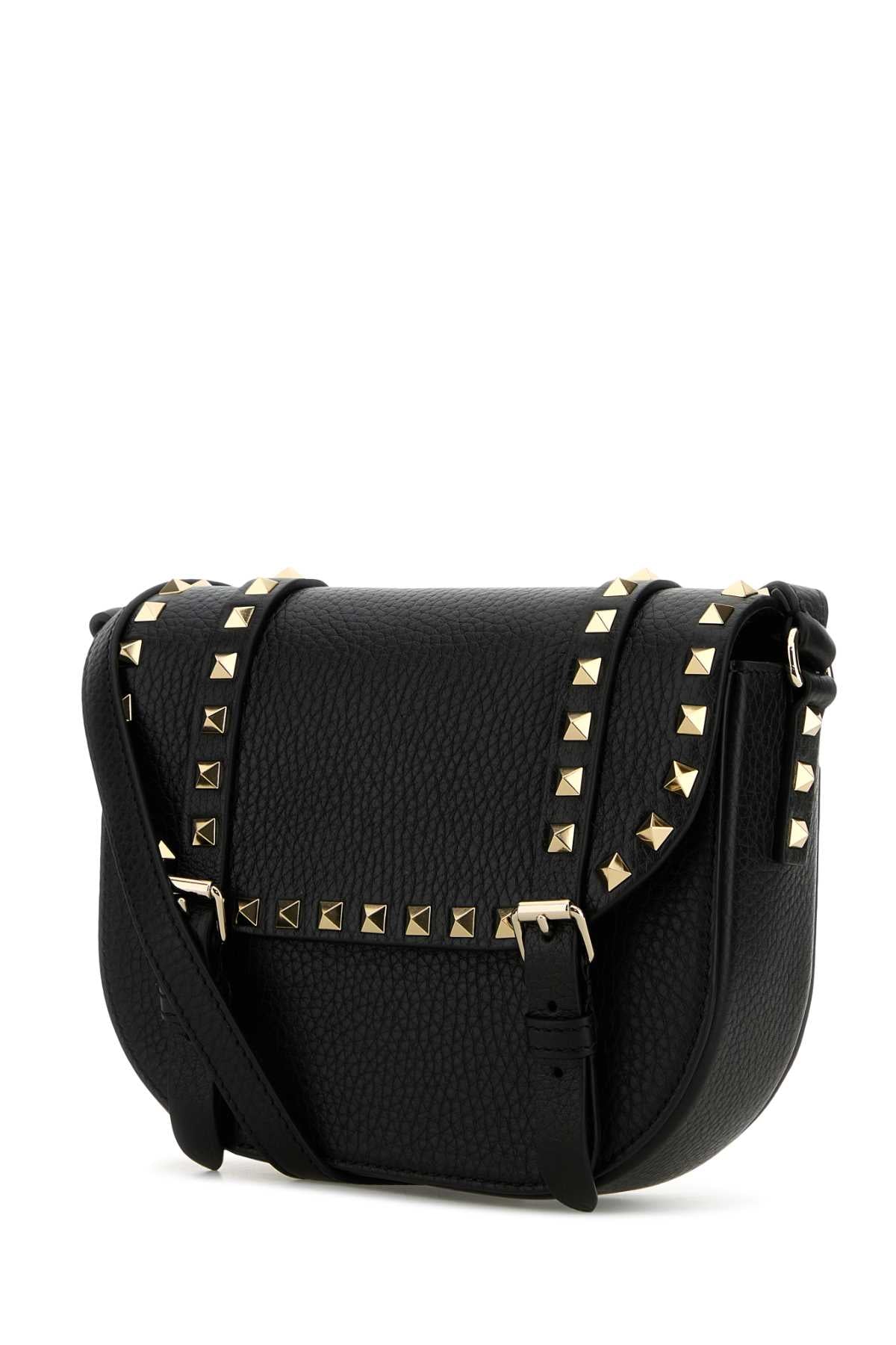 VALENTINO GARAVANI SMALL MESSENGER | ROCKSTU For Women Exterior: 100% Calf Finishing: Platinum
