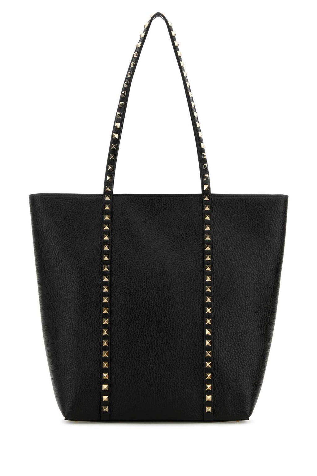 VALENTINO GARAVANI TOTE N/S | ROCKSTUD | VIT For Women Exterior: 100% Calf Finishing: Platinum