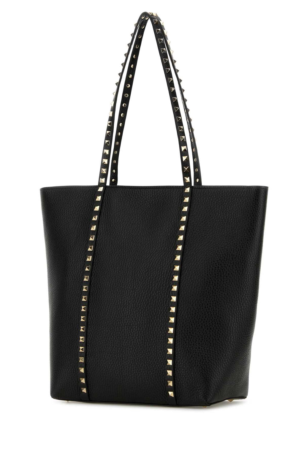 VALENTINO GARAVANI TOTE N/S | ROCKSTUD | VIT For Women Exterior: 100% Calf Finishing: Platinum