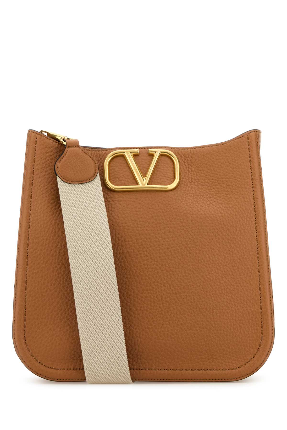 VALENTINO GARAVANI HOBO | ALLTIME | VIT.ST.A For Women Exterior: 100% Calf Lining: 100% Suede Finishing: Antiqued golden metal