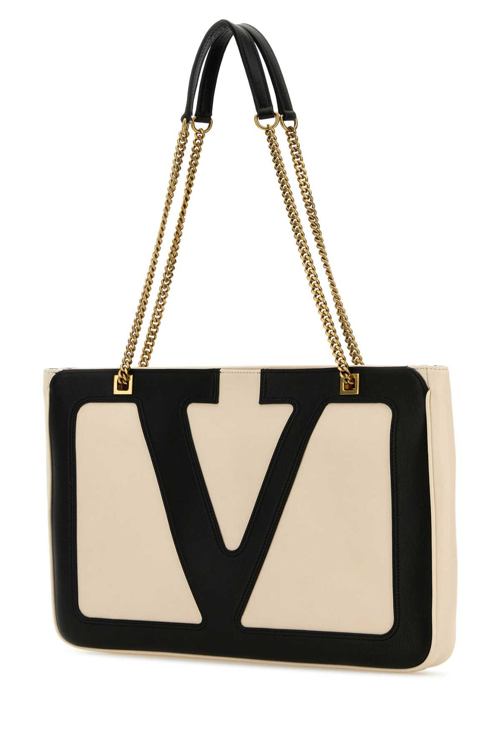 VALENTINO GARAVANI MEDIUM TOTE | VIVA SUPERS For Women Exterior: 100% Leather Lining: 100% Leather Finishing: Antiqued golden metal