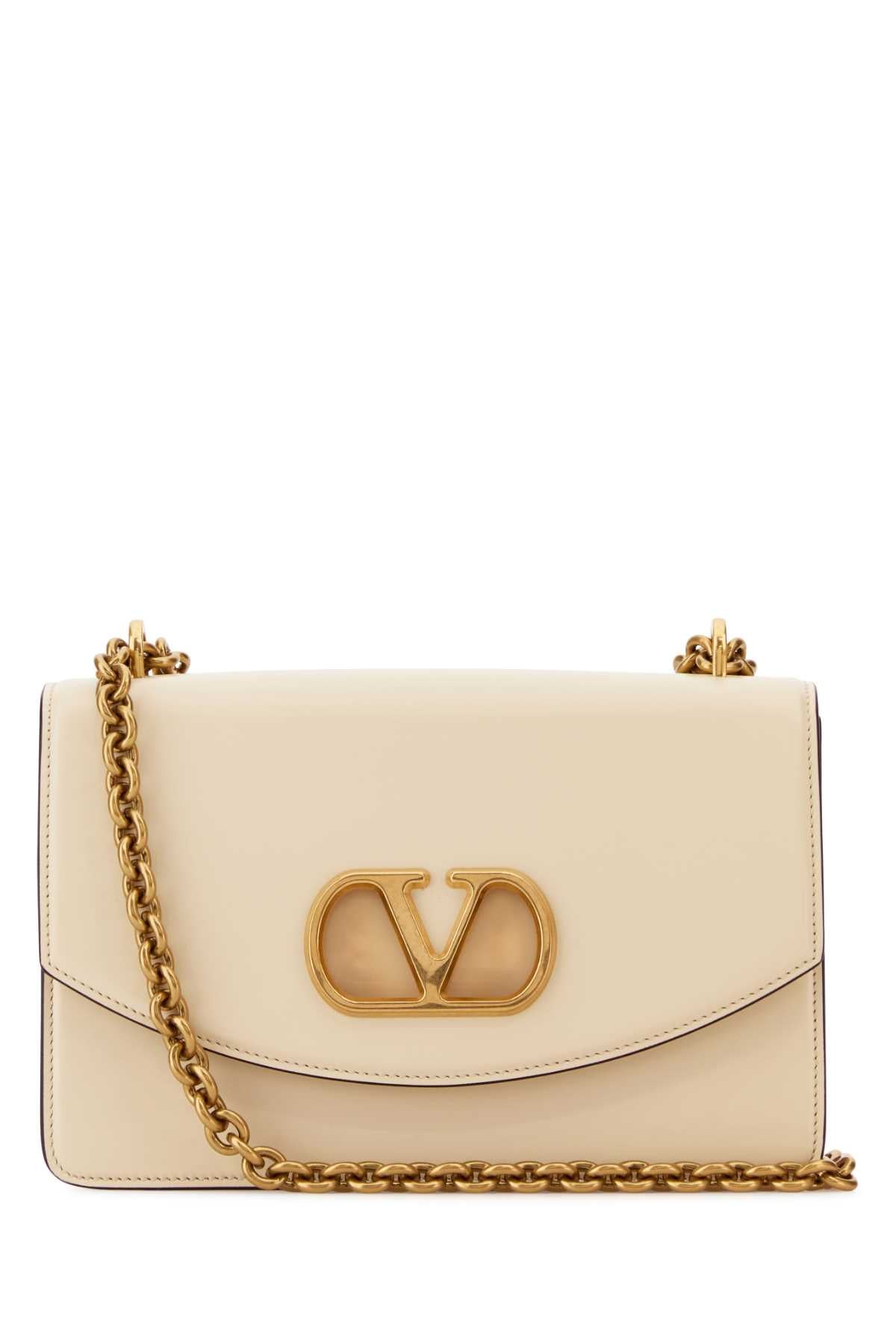 VALENTINO GARAVANI SHOULDER BAG | VAIN | VIT For Women Exterior: 100% Leather Lining: 100% Leather Finishing: Antiqued golden metal