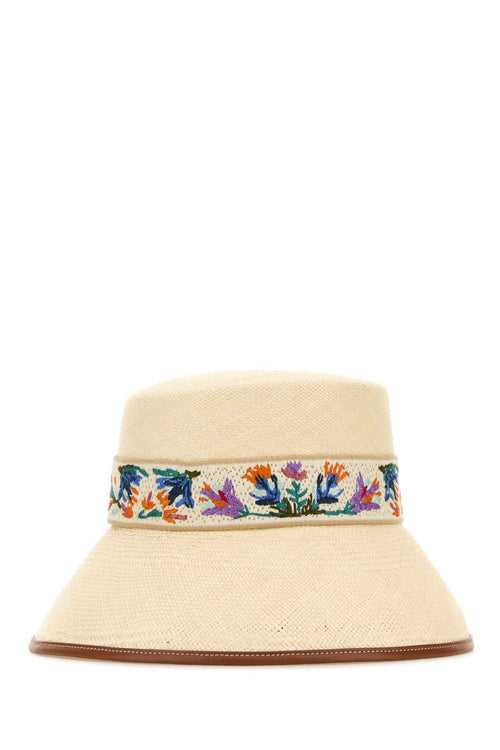 VALENTINO GARAVANI BUCKET HAT | ANTIBES | PA For Women Exterior: 100% Straw