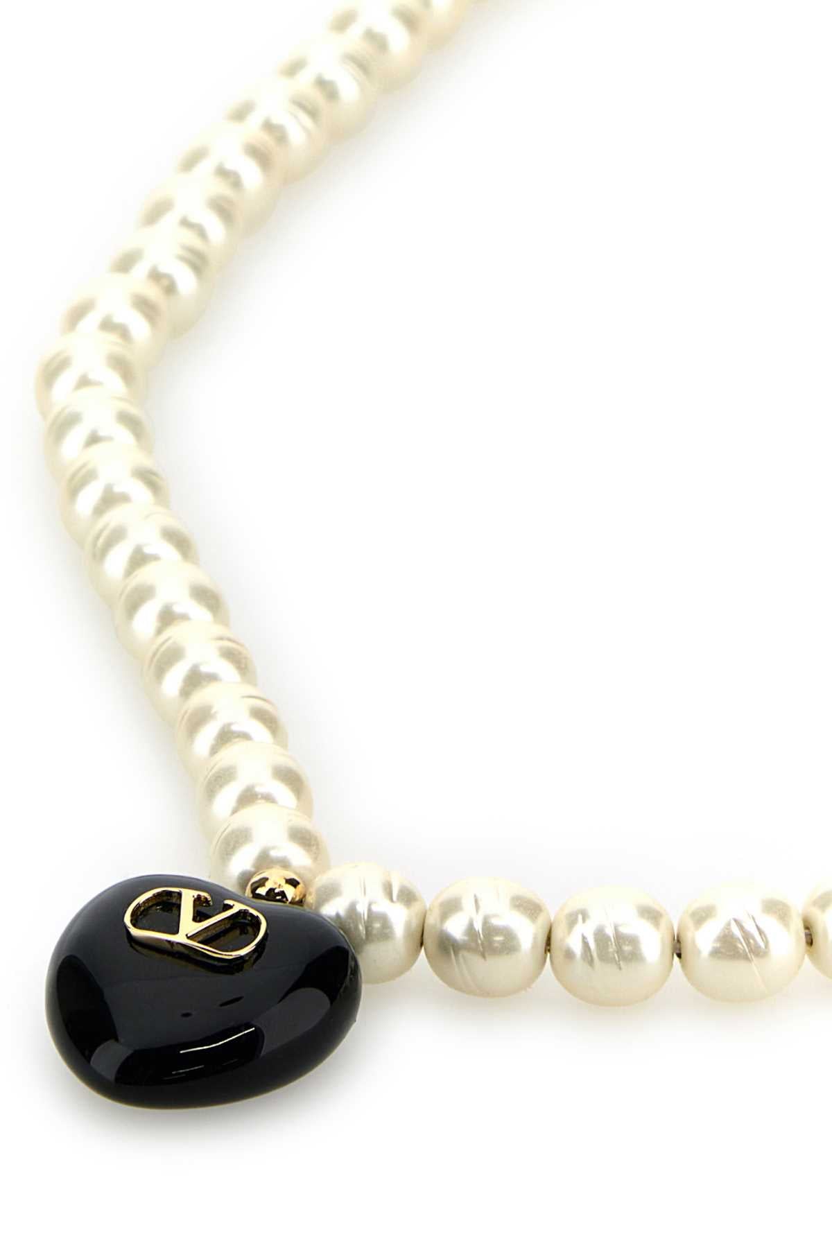 VALENTINO GARAVANI NECKLACE (L.90) | CUORE | For Women Exterior: 100% Pearls Finishing color: Gold