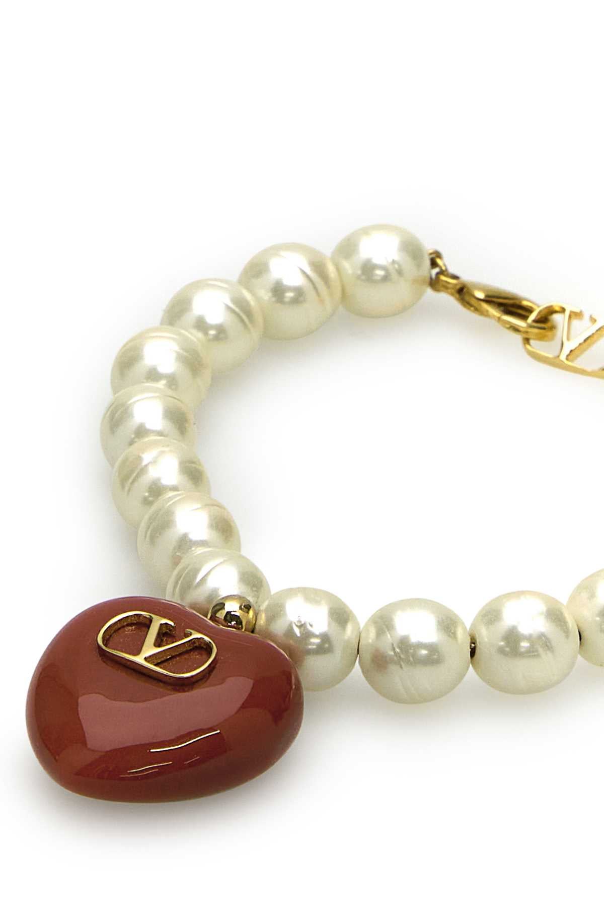 VALENTINO GARAVANI BRACELET - PERLA BAROCCA For Women Exterior: 100% Pearls Finishing: Golden metal